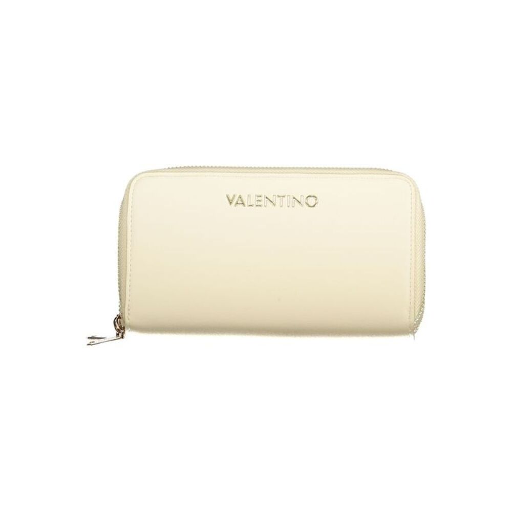 Mario Valentino Beige Polyurethane Women's Women's Wallet